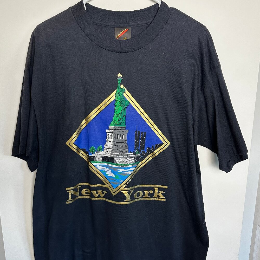 Vintage New York Graphic Tee (L)